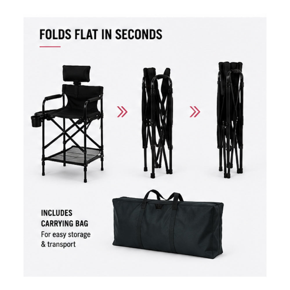 Foldable Makeup Director Chair sbcmc 02
