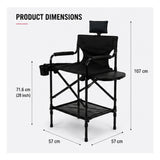 Foldable Makeup Director Chair sbcmc 02