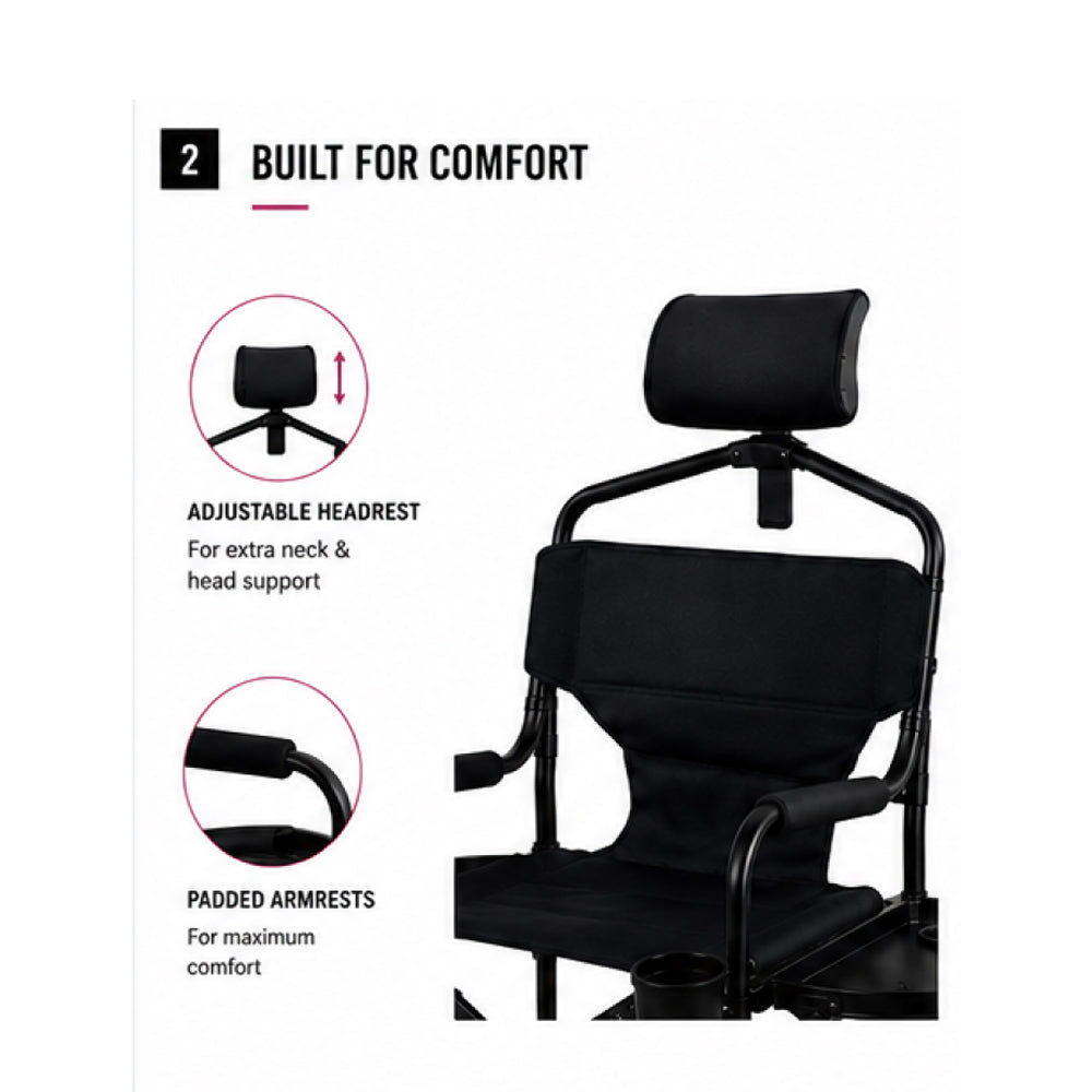Premium Makeup Director Chair sbcmc 01