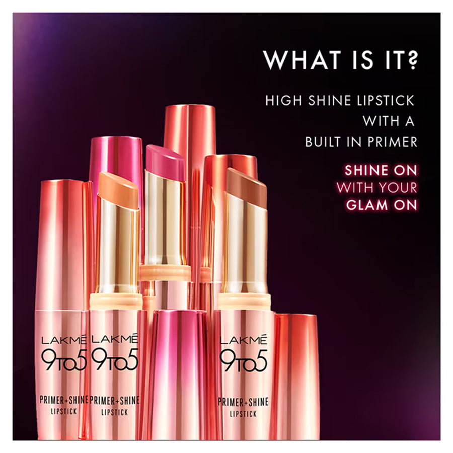 Lakme 9To5 Overtime Shine Lipstick 3.6G