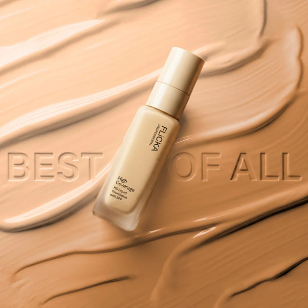 Flicka High Coverage HD Liquid Foundation 30 ML