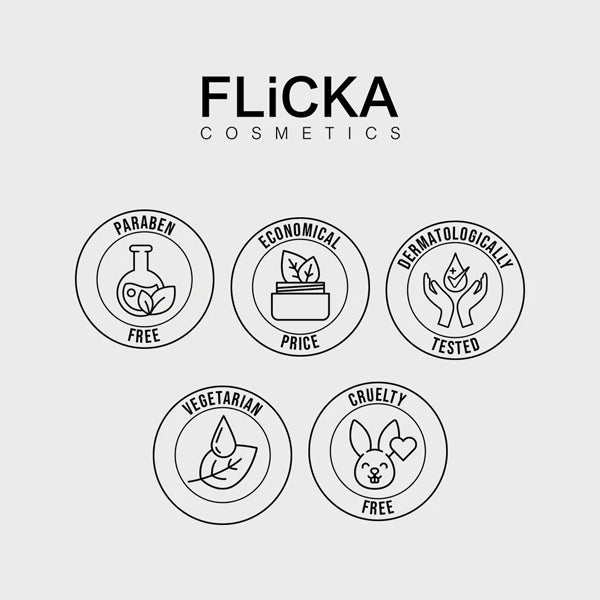 Flicka High Coverage HD Liquid Foundation 30 ML