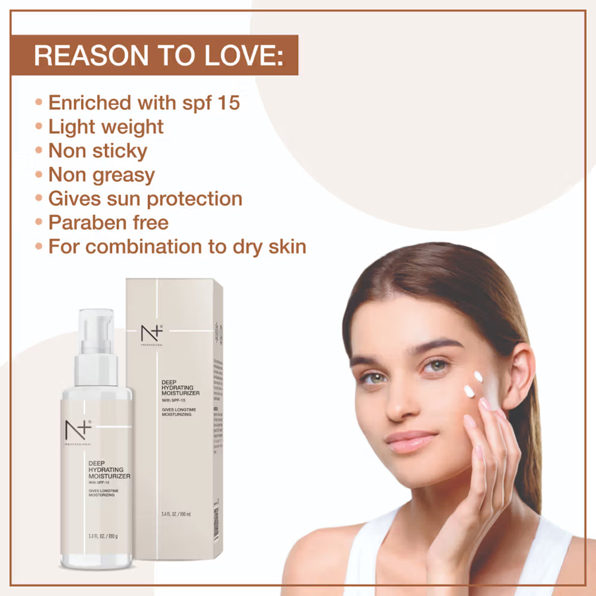 N+ Deep Hydrating Moisturrzer 100ML