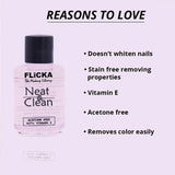 Flicka Neat & Clean Nail Remover 30ML