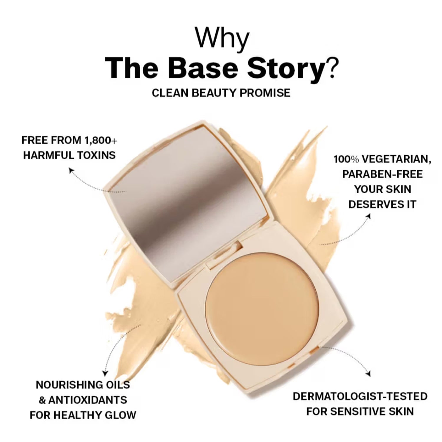 Flicka The Base Story - Creamy Foundation 8.5Gm
