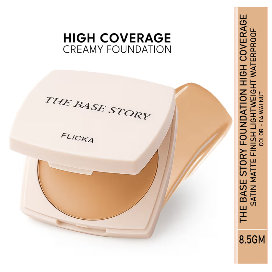Flicka The Base Story - Creamy Foundation 8.5Gm