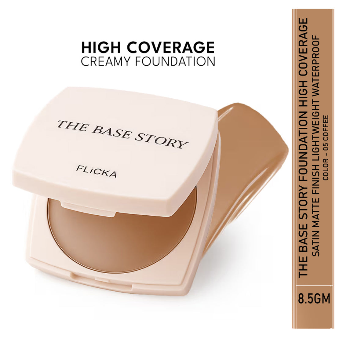 Flicka The Base Story - Creamy Foundation 8.5Gm