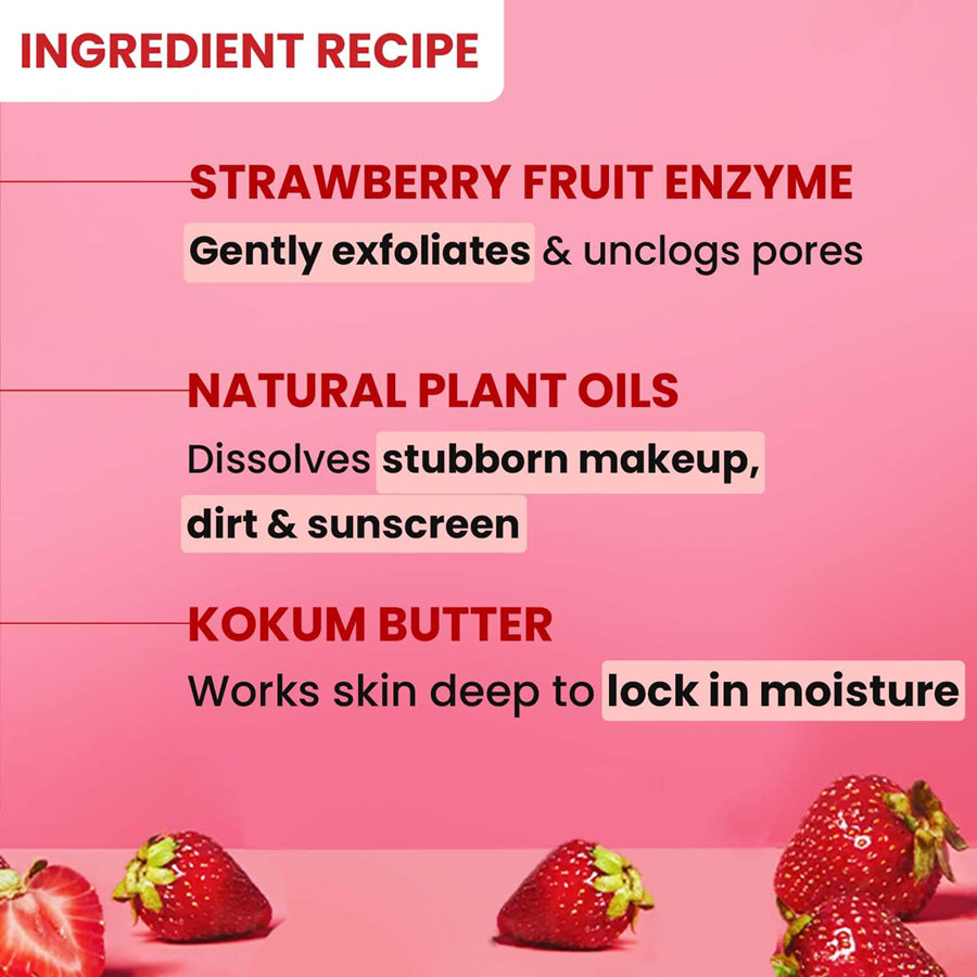 Dot & Key Strawberry Dew Cleansing Balm 70ml