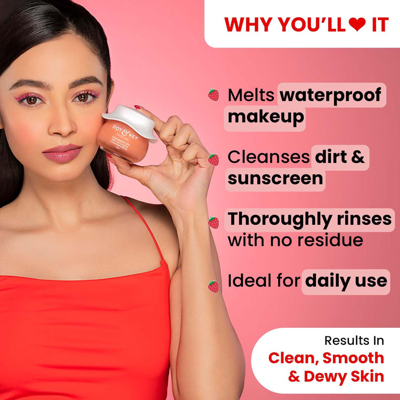 Dot & Key Strawberry Dew Cleansing Balm 70ml