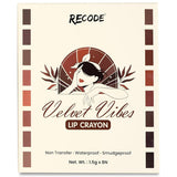 Recode Velvet Vibes Lip Crayon 1.5G*8N