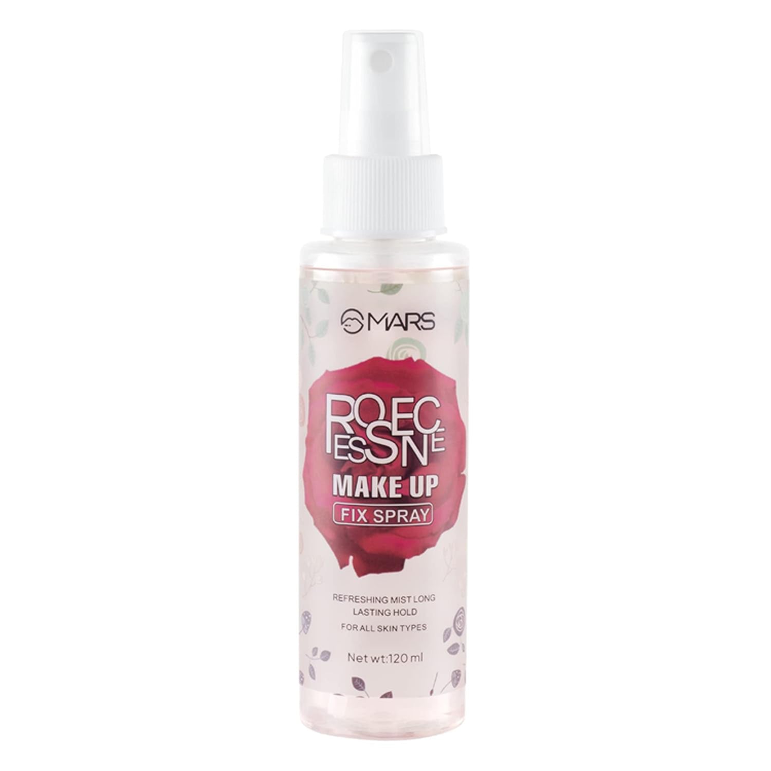 Mars Rose Essence Makeup Fixer Spray Primer 120ML