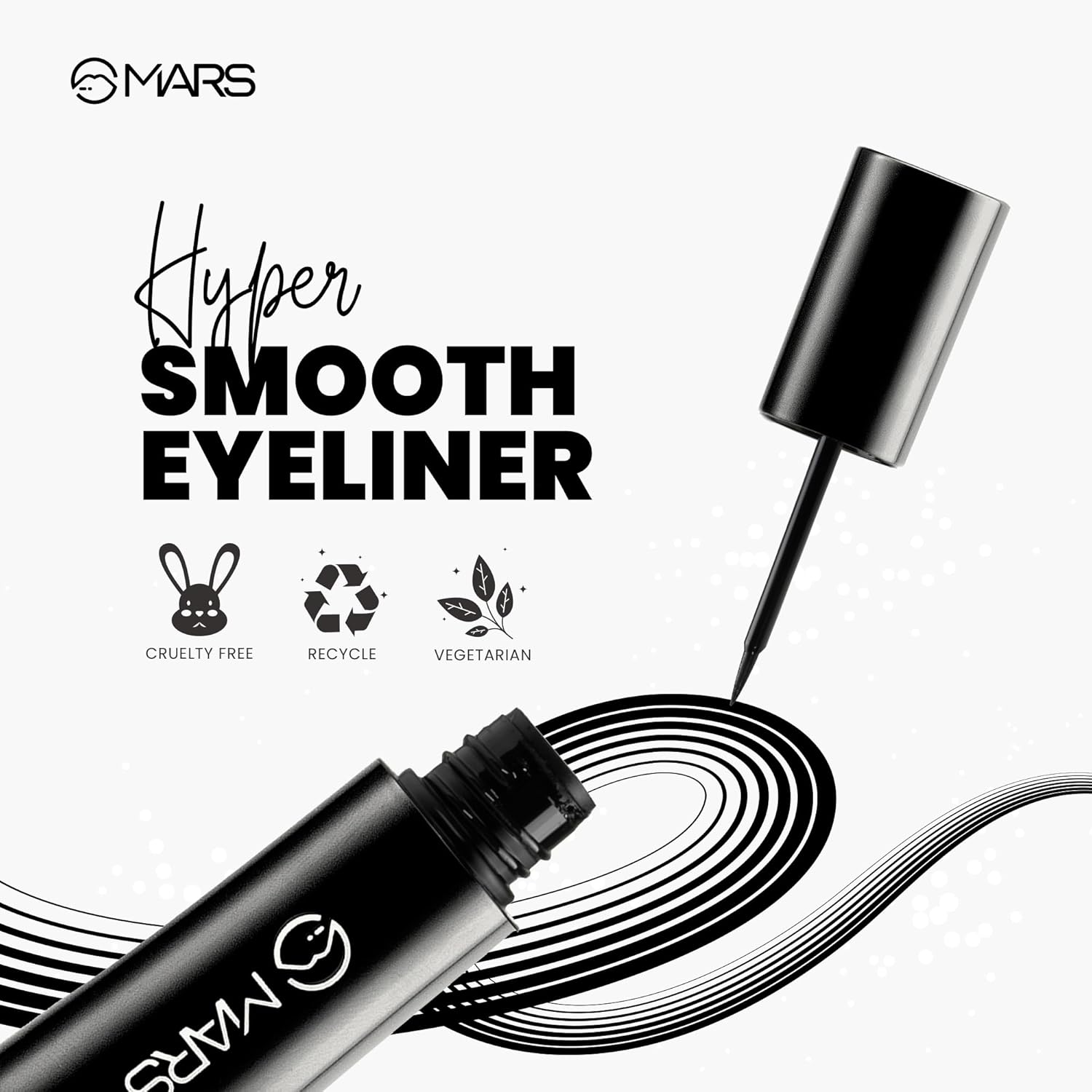 Mars Hyper Smooth Eyeliner 10G