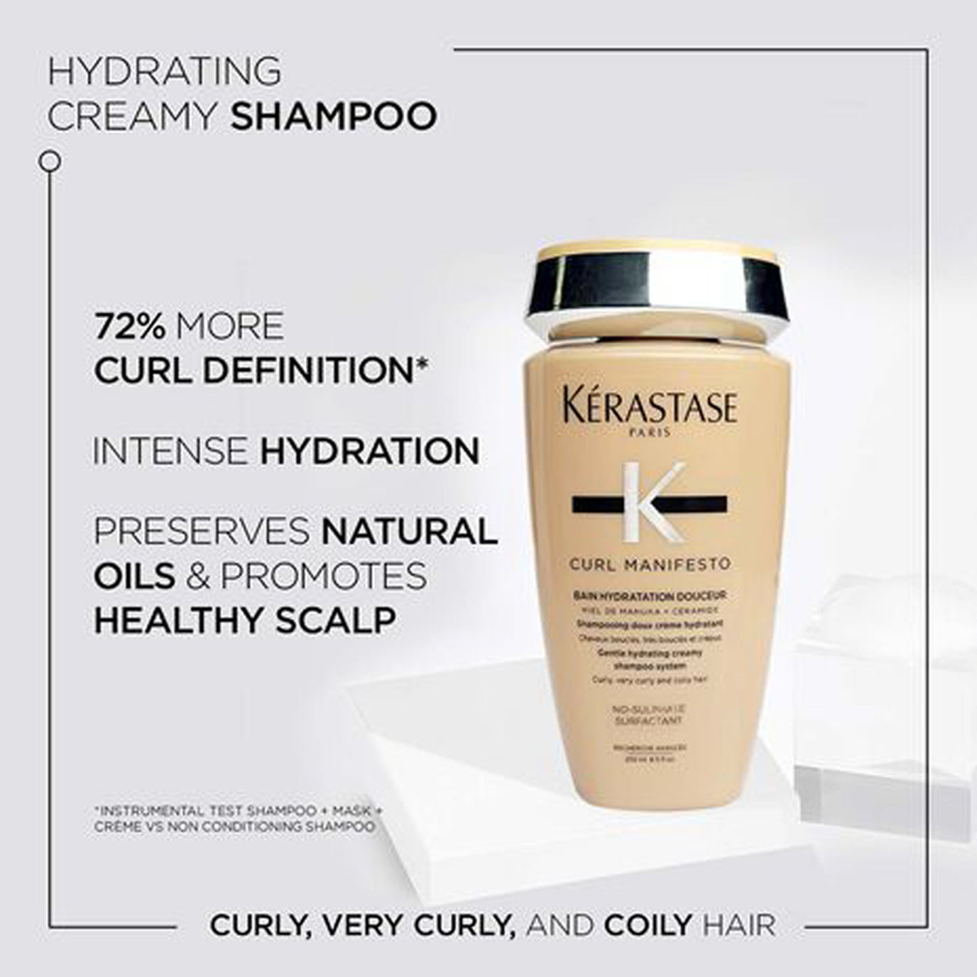 Kerastase Curl Manifesto Gentle Hydrating Creamy Shampoo 250ml