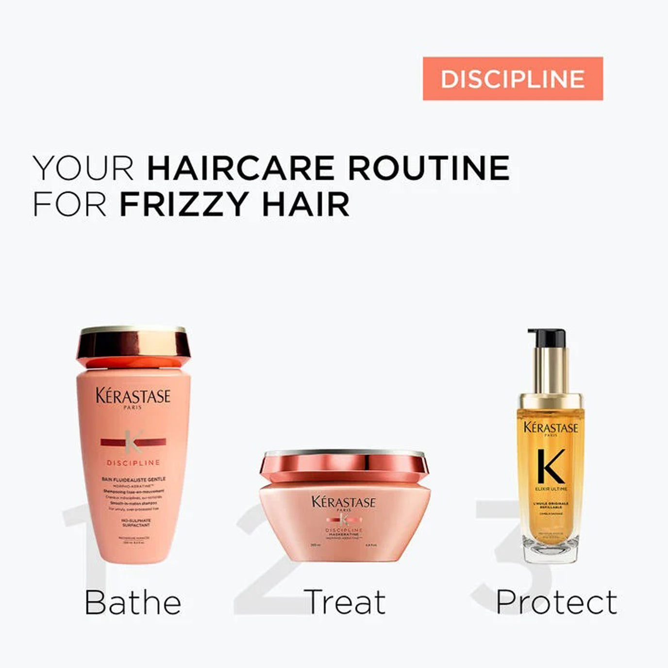 Kerastase Discipline Smooth-In-Motion Shampoo 250ml
