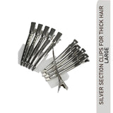 Marvec Silver Section Clips