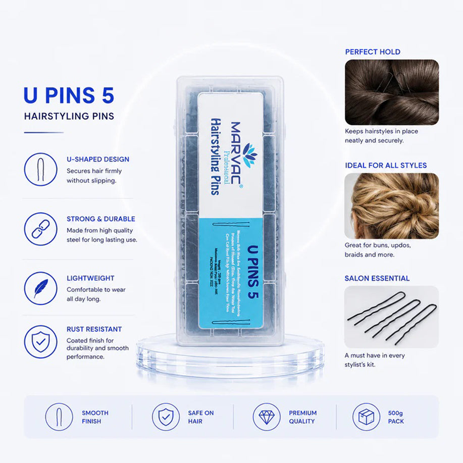 Marvac Hair U Pins 135gm