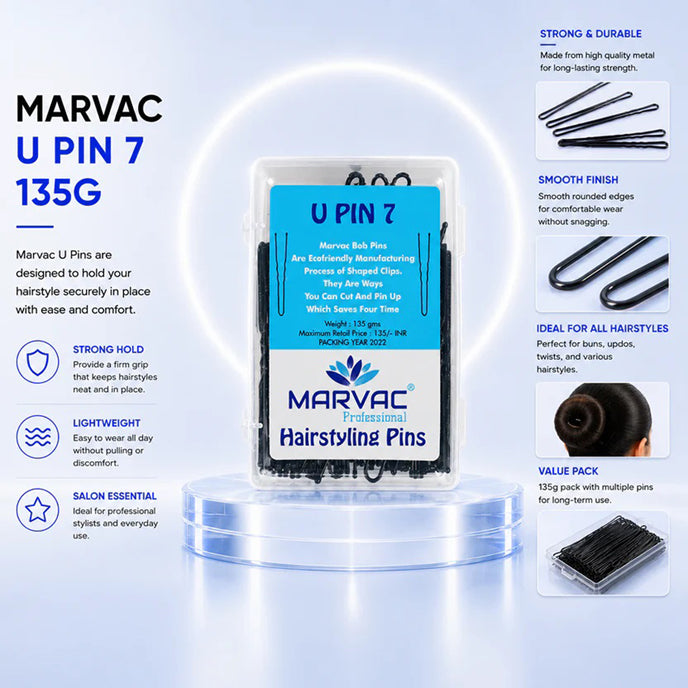 Marvac Hair U Pins 135gm