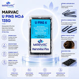 Marvac Hair U Pins 135gm