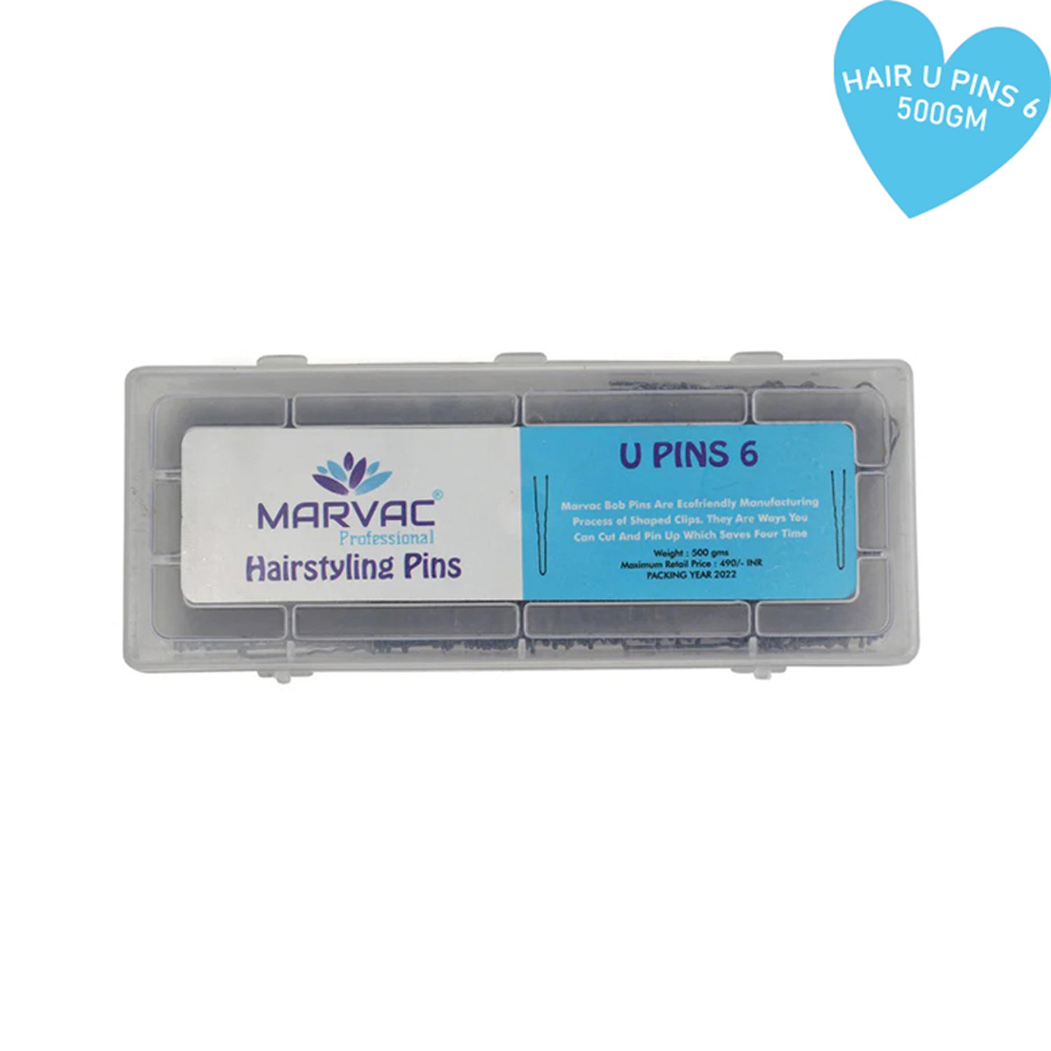 Marvac Hair U Pins 500gm