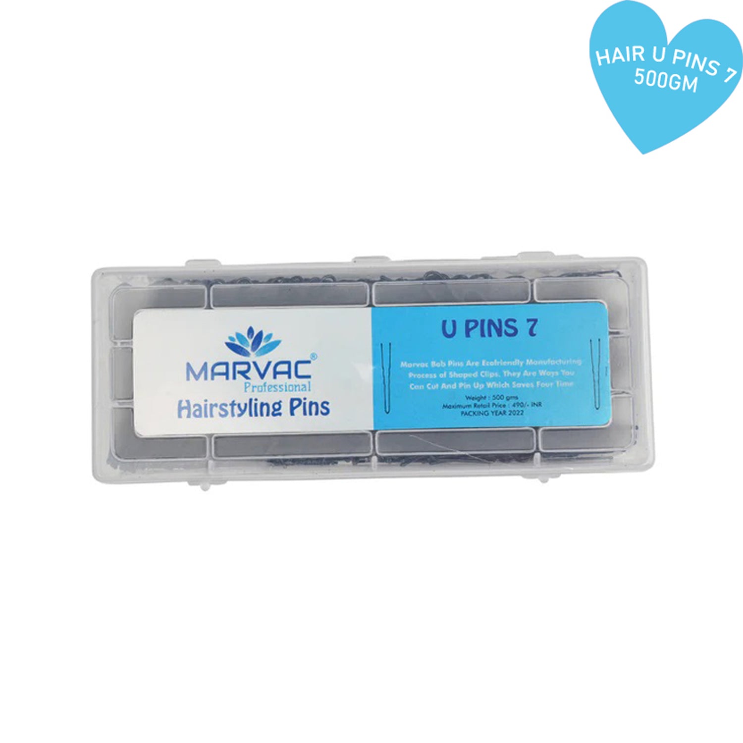 Marvac Hair U Pins 500gm