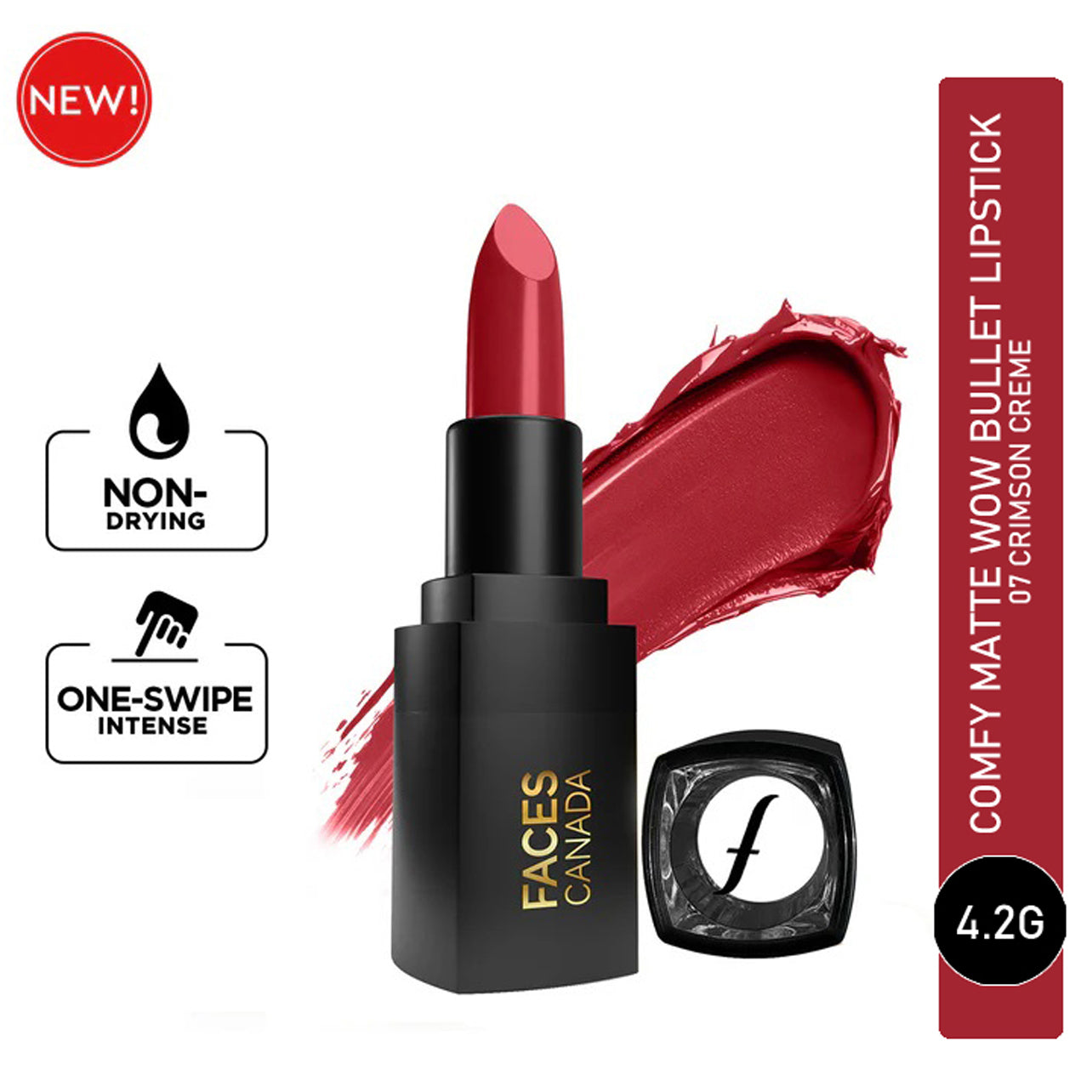 Faces Comfy Matte Wow Bullet Lipstick 4.2g