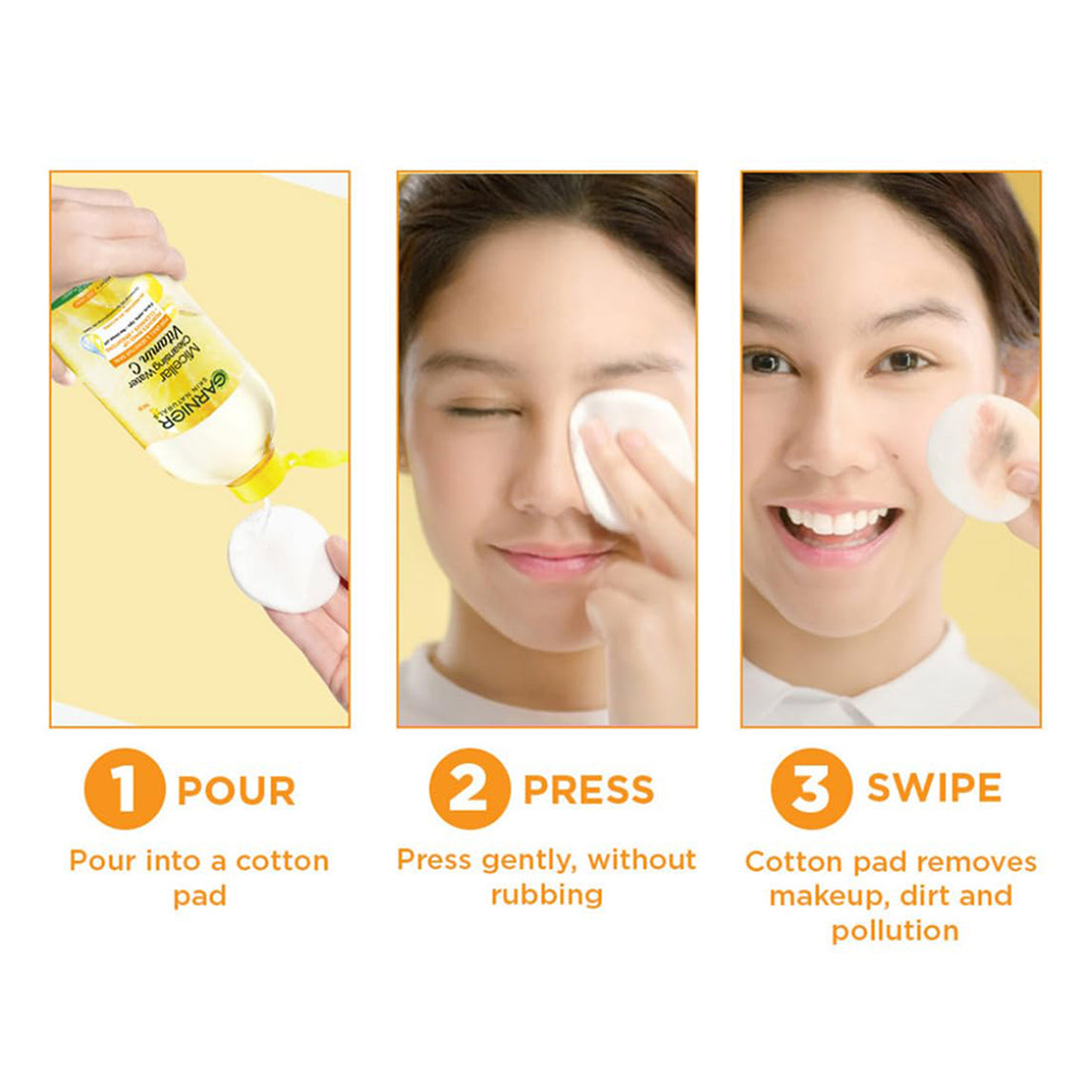 Garnier Vitamin C Micellar Water For Dull & Sensitive Skin