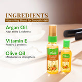 Olivia Moisture Lock Nourishment Hair Serum With Argan Oil Extract