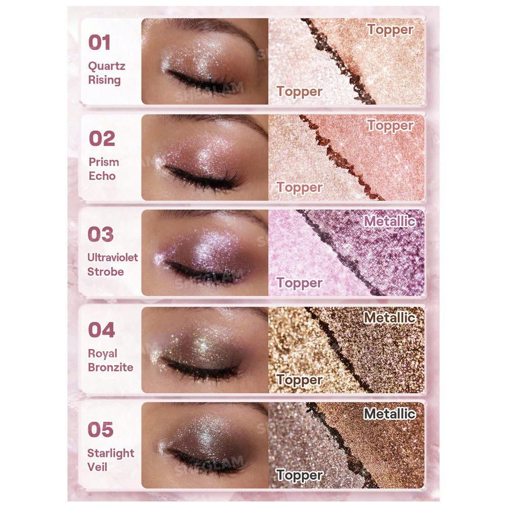 Sheglam Prismalight Baked Gelee Eyeshadow Duo 3.6g