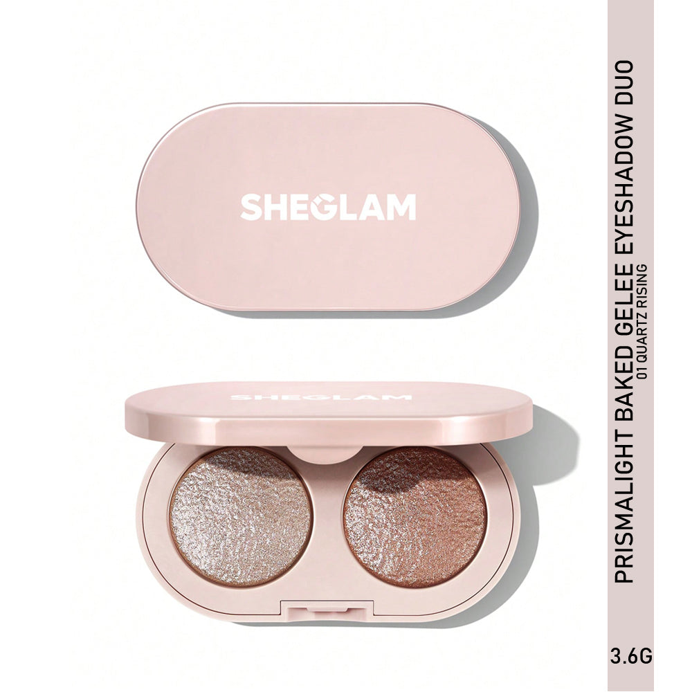 Sheglam Prismalight Baked Gelee Eyeshadow Duo 3.6g
