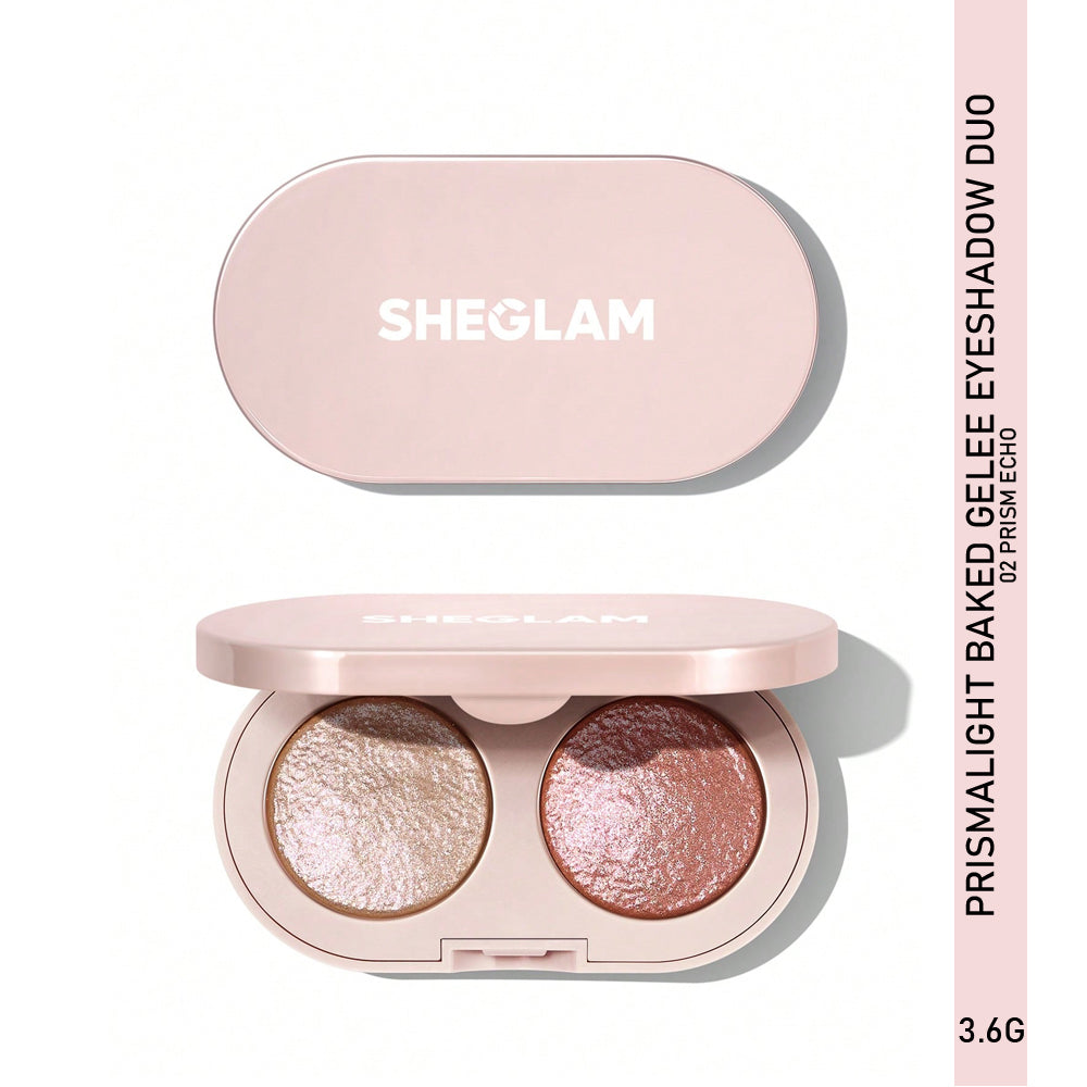 Sheglam Prismalight Baked Gelee Eyeshadow Duo 3.6g