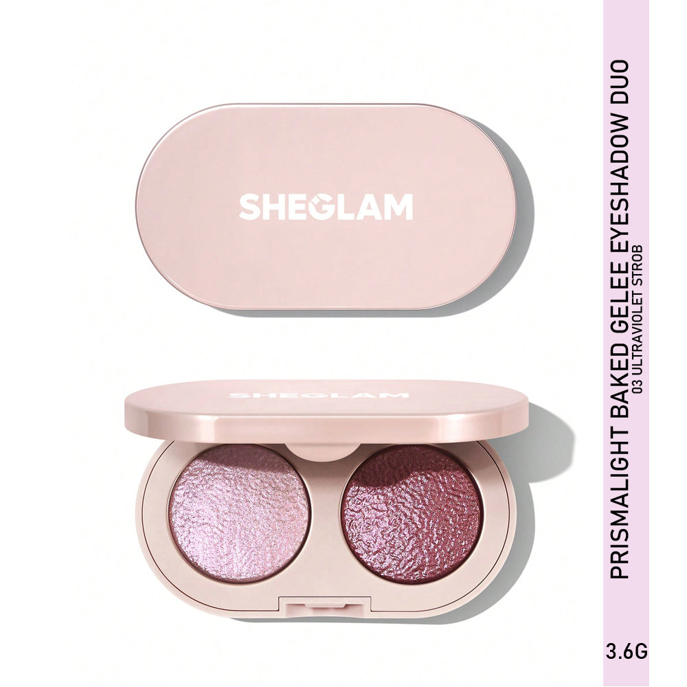 Sheglam Prismalight Baked Gelee Eyeshadow Duo 3.6g
