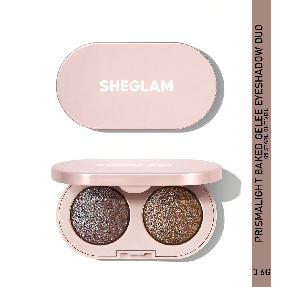 Sheglam Prismalight Baked Gelee Eyeshadow Duo 3.6g