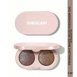Sheglam Prismalight Baked Gelee Eyeshadow Duo 3.6g