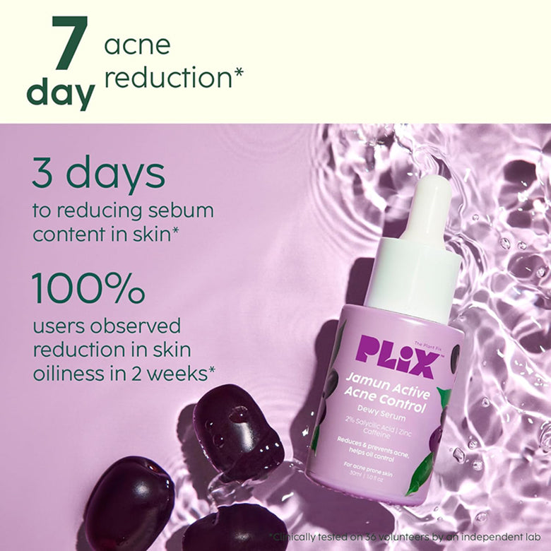 Plix Jamun 2Per Salicylic Acid Exfoliating Face Serum 30ML