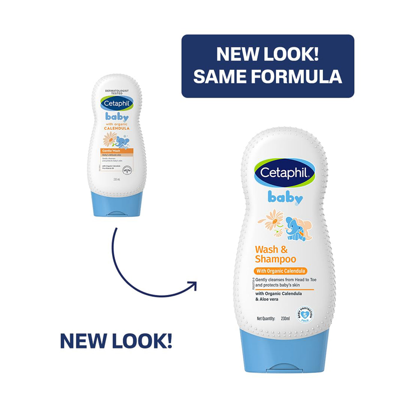 Cetaphil Baby Gentle Wash & Shampoo Organic Calendula