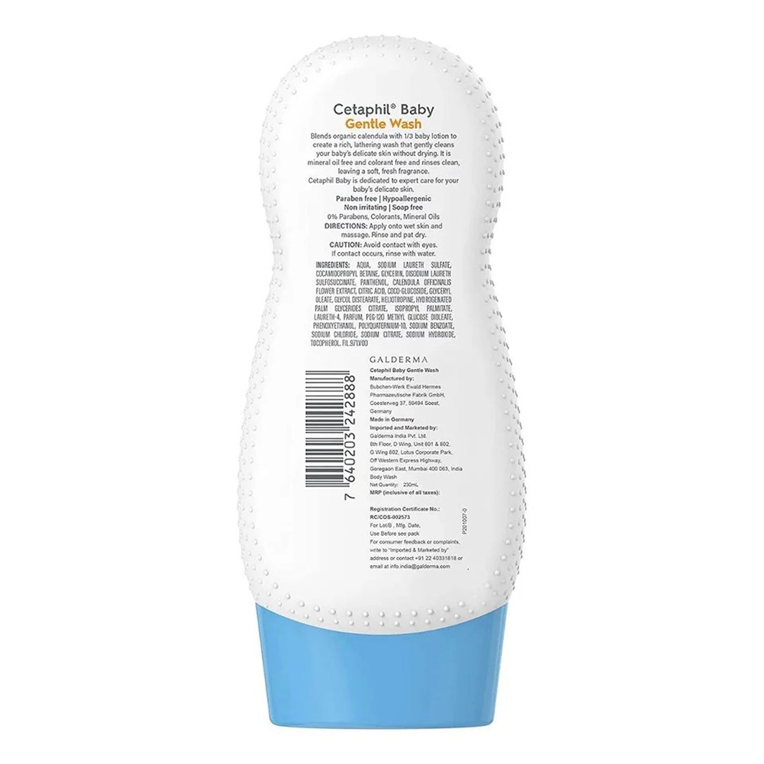 Cetaphil Baby Gentle Wash & Shampoo Organic Calendula