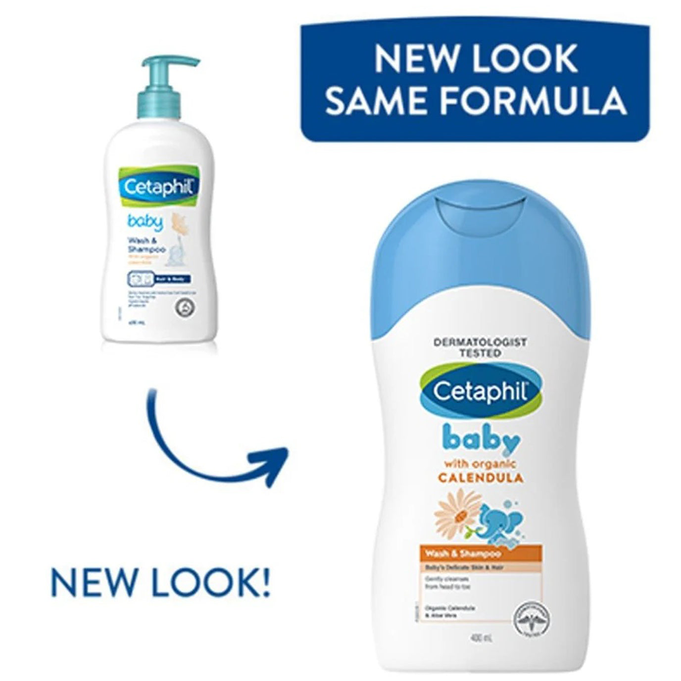 Cetaphil Baby Gentle Wash & Shampoo Organic Calendula