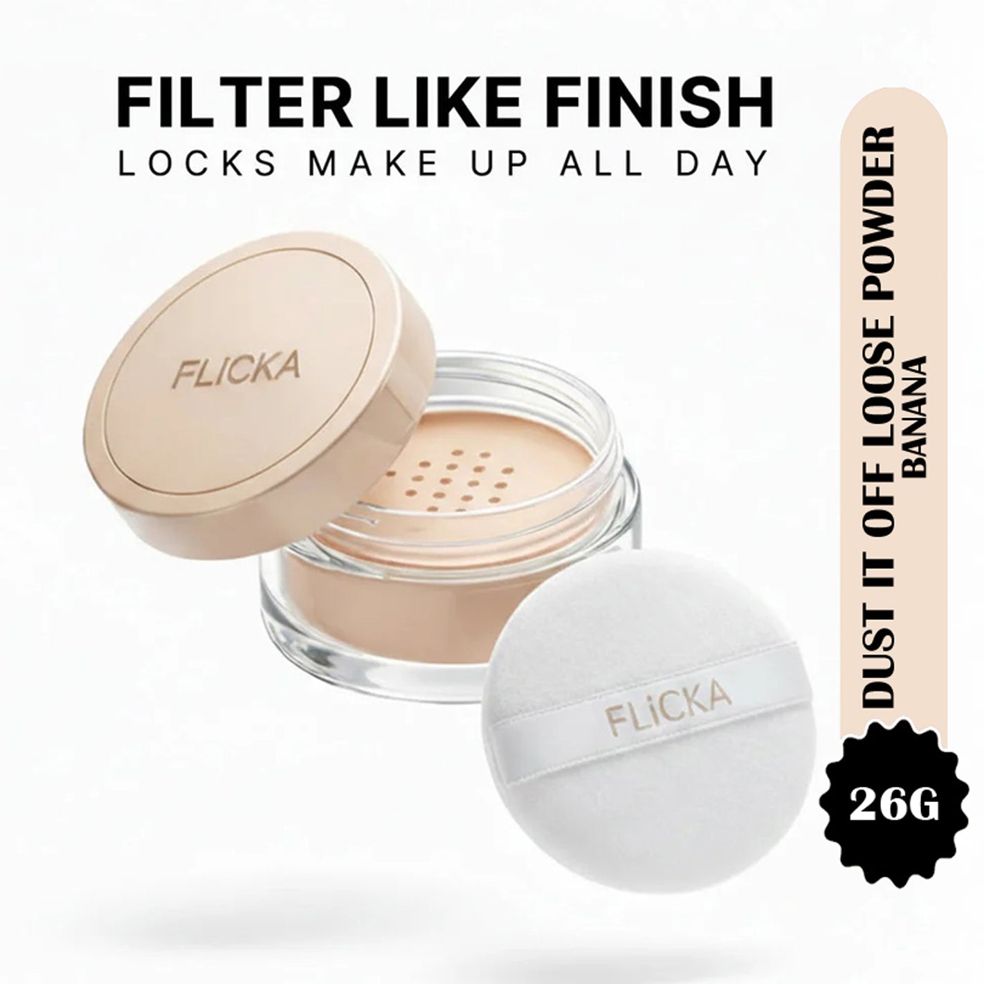 Flicka Dust It Off Loose Powder 26G