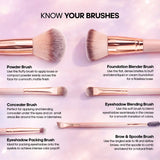 Recode Trainee Love Face & Eye Brush Set 6 Pcs