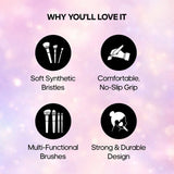 Recode Trainee Love Face & Eye Brush Set 6 Pcs
