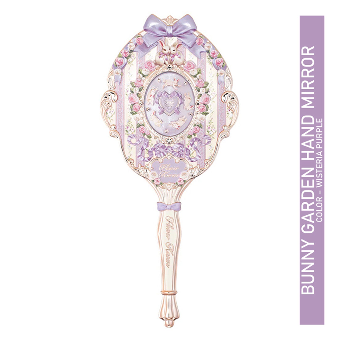 Flower Knows Bunny Garden Collection Hand Mirror