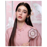 Flower Knows Butterfly Cloud Collar Collection Hand Mirror