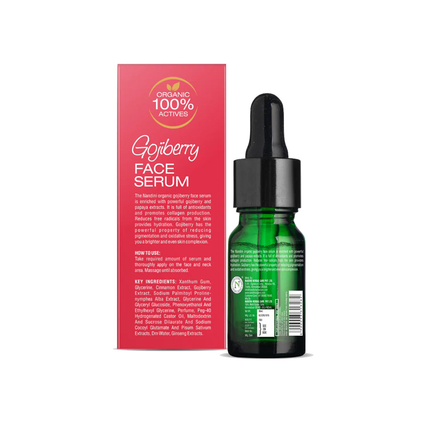 Nandini Organic Gojiberry Face Serum 30ML