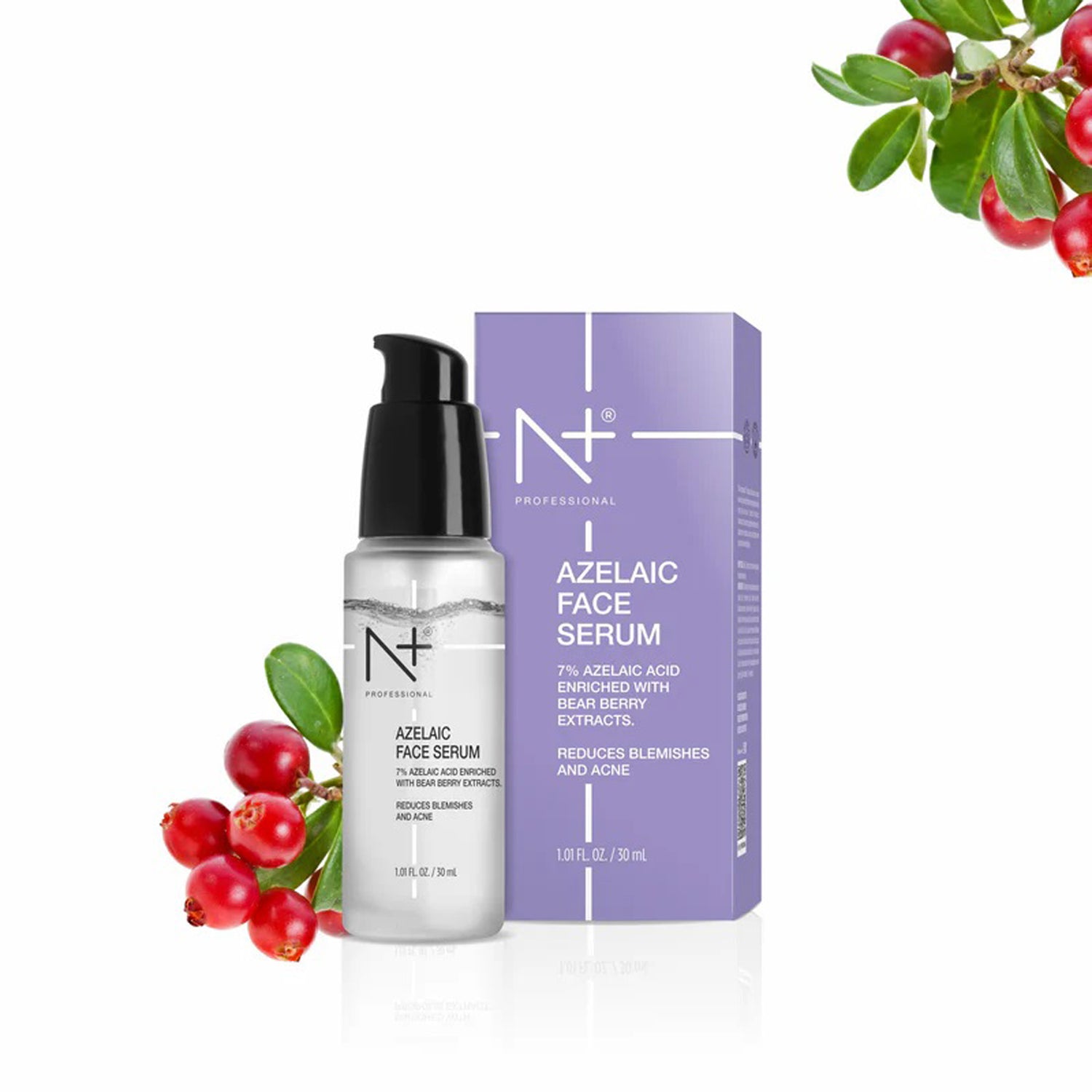 N+ 7Per Azelaic Acid Face Serum 30ML