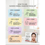 Nandini Herbal Diamond Facial Kit 210GM+15ML
