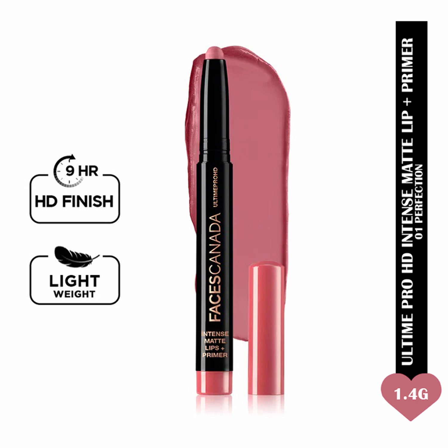 Faces Ultime Pro Hd Intense Matte Lips Plus Primer1.4G