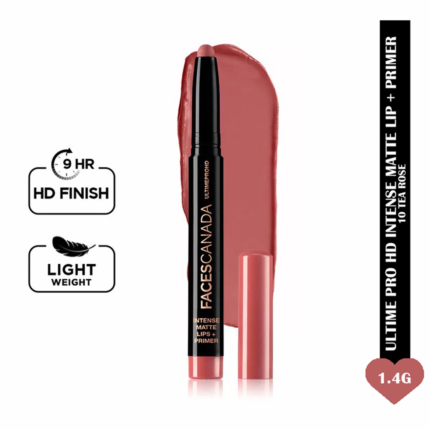 Faces Ultime Pro Hd Intense Matte Lips Plus Primer1.4G