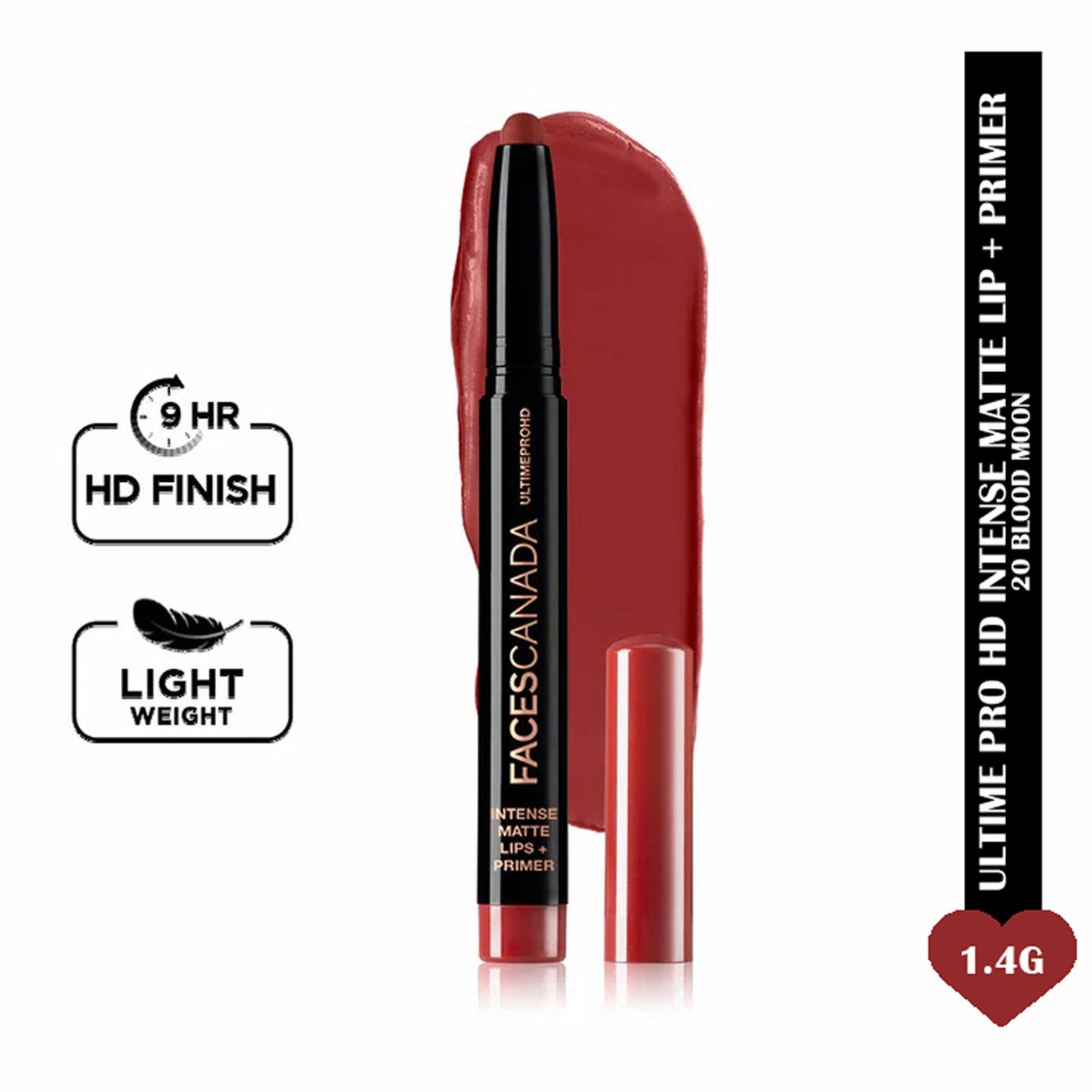 Faces Ultime Pro Hd Intense Matte Lips Plus Primer1.4G