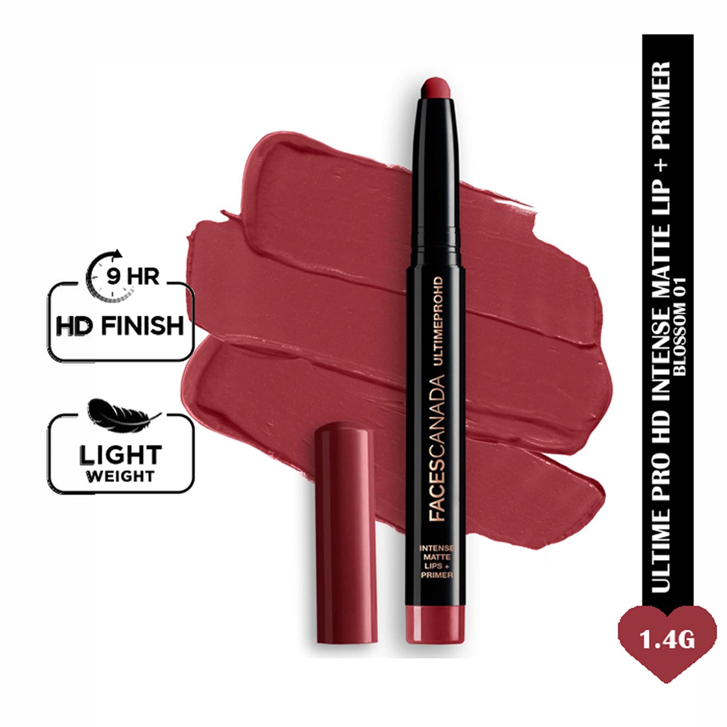 Faces Ultime Pro Hd Intense Matte Lips Plus Primer1.4G