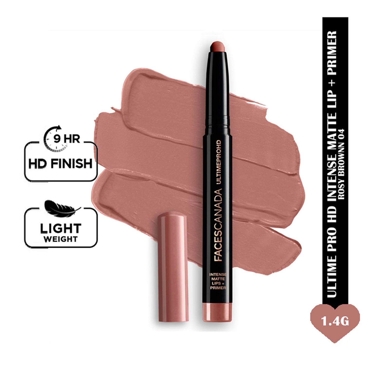 Faces Ultime Pro Hd Intense Matte Lips Plus Primer1.4G